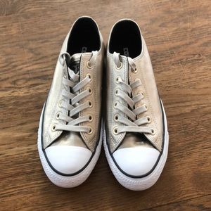 Gold Metallic Converse All Star